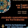 affiche Visite libre de la chapelle seigneuriale d'Harcourt - Journées du Patrimoine 2022