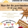 affiche Visite Guidée Du Château de Trélon et Marché du Patrimoine - Journées du Patrimoine 2022