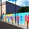 affiche La Trinité / Fresque Murale / Inauguration - La jeunesse trinitéenne laisse une trace ! - Journées du Patrimoine 2022
