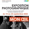 affiche Exposition photos : « Mon oeil » - Journées du Patrimoine 2022