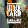 affiche live BLACK CARD + B.N.I.B ft DJ NAT LOW