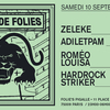 affiche House de Folies w/ Zeleke, Adiletpam, Romeo Louisa & Hardrock Striker