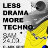 affiche Less Drama More Techno #30