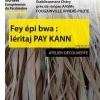 affiche Rivière-Pilote / Fey épi bwa : Léritaj  Pay Kann - Journées du Patrimoine 2022
