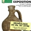 affiche L'archéologie de la moyenne Leyre, l'oeuvre d'un passionné J.-Louis Brouste - Journées du Patrimoine 2022