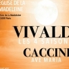affiche Les 4 Saisons de Vivaldi, Ave Maria et Célèbres Concertos