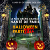 affiche LE PLUS GRAND CHATEAU HANTÉ DE PARIS HALLOWEEN PARTY 2022 + DE 900 VAMPIRES