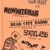 affiche Abrasive Punk Night #6 : NoWhiteRag + Dead City Radio + Stateless + Bitpart