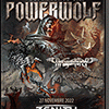 affiche POWERWOLF - TOUR 2021