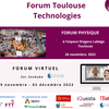 affiche E-Forum Toulouse Technologies - FTT - Edition Nationale