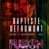 affiche Fusion Live w/ Baptiste Defromont