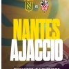 affiche FC NANTES / AJACCIO