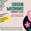 affiche Greenwashing Comedy club
