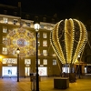 affiche Illuminations de Noël par le Comité du Faubourg Saint Honoré
