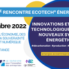 affiche Rencontre Ecotech® Energie