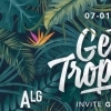 affiche Get Tropical invite Garba