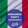 affiche Italian Erasmus Tuesday Party