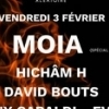 affiche Club Cabaret ⑅ Omerta w/ MOIA +  HICHÂM H + ANTHONY CAPALDI b2b EVÄNDER + DAVID BOUTS