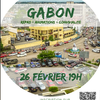 affiche Soirée Gabon pour les étudiants