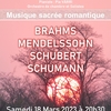 affiche Concert de musique sacrée romantique par le Chœur de Chambre de Versailles