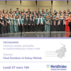 affiche Concert Glenbrook North High School Choirs