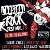 affiche L'ARSENAL ROCK FESTIVAL