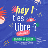 affiche Festival “Hey ! T’es libre ?” - 4ème édition